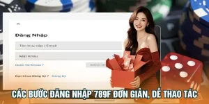 Các bước đăng nhập 789F đơn giản, dễ thao tác.