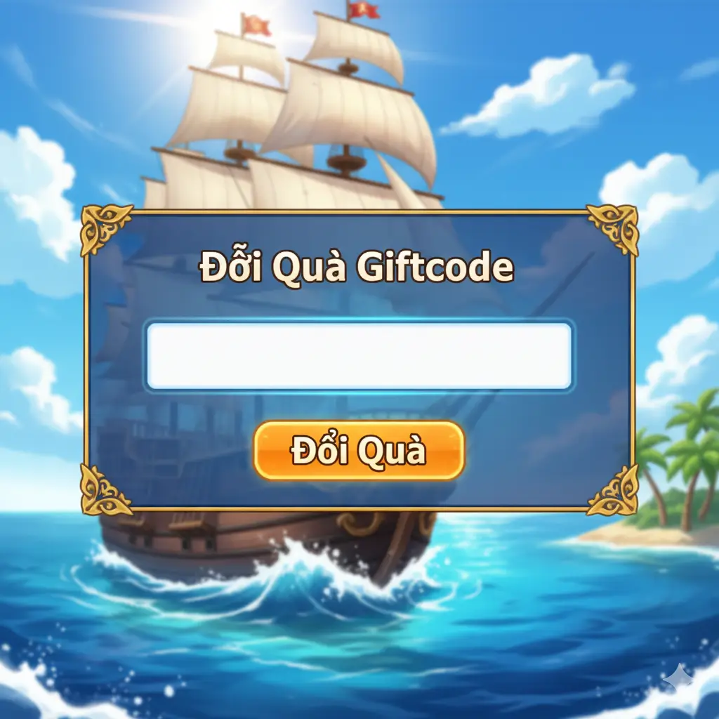 Hướng dẫn chi tiết cách nhập code Huyền Thoại Hải Tặc trực tiếp trong game để nhận quà tân thủ.